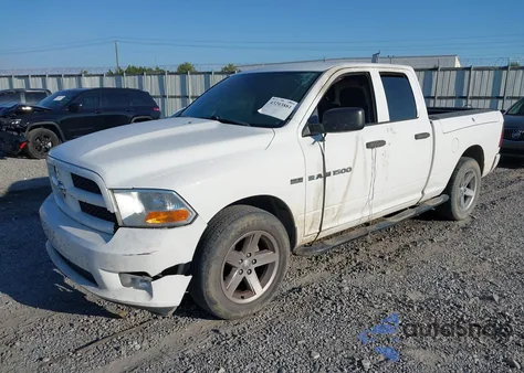 2012 Ram 1500 St z USA, uszkodzony, nr VIN 1C6RD6FT2CS310473